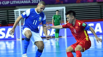 Cầu thủ futsal Việt Nam nói gì khi thua Brazil 1-9?