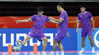 Futsal Việt Nam dốc sức vì quyền tự quyết tấm vé đi tiếp