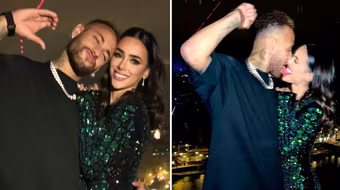 Neymar 'khóa môi' bạn gái cũ trong ngày sinh nhật