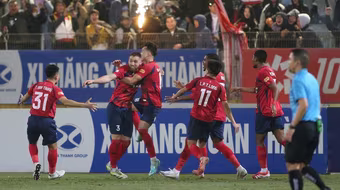 CLB Công an Hà Nội thắng nghẹt thở Thể Công Viettel