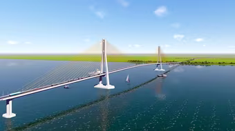 Vì sao dự án cầu Đại Ngãi 8.100 tỷ bắc qua sông Hậu chưa được triển khai?