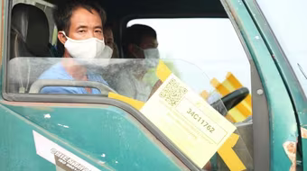 Mã QR luồng xanh không phải là điều kiện bắt buộc để phương tiện vận chuyển hàng hóa