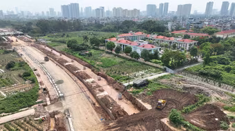 Vì sao đường Lê Quang Đạo kéo dài lỡ hẹn thông xe vào 10-10?