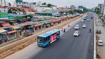 Tổ chức lại giao thông trên đường Âu Cơ