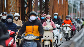 Không khí lạnh ào ào tràn về, Bắc bộ rét đậm cả tuần