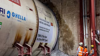 Robot thứ hai mang tên “Táo bạo” bắt đầu đào hầm metro Nhổn- Ga Hà Nội