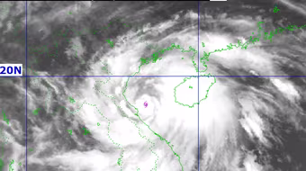 Dự báo, bão số 5 sẽ đổ bộ đất liền với cường độ cấp 13-14
