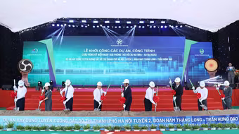 Khởi công xây dựng tuyến metro số 2 Nam Thăng Long- Trần Hưng Đạo hơn 35.600 tỷ đồng