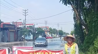 Quốc lộ 3 qua Hà Nội ngập sâu, phương tiện lưu ý đi theo lộ trình khác