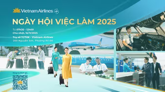 Vietnam Airlines lần đầu tiên tổ chức Ngày hội việc làm