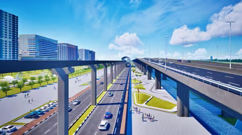 Siêu dự án Đại lộ cảnh quan sông Hồng dự kiến có tổng mức đầu tư 340.000 tỷ đồng