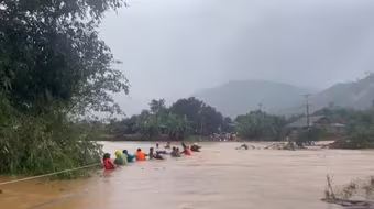 Lũ sông Ba dự báo tương đương lũ lịch sử năm 1993, cảnh báo rủi ro thiên tai cấp độ cao nhất