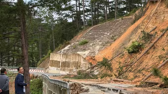 Sẽ nổ mìn phá đá khu vực đèo Khánh Lê, sớm thông xe đèo Prenn và Mimosa 