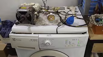 10 nguyên nhân khiến máy giặt Electrolux bị hỏng