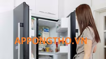 Nhận biết tủ lạnh sắp hết gas từ App Ong Thợ