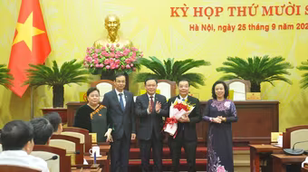 Ông Chu Ngọc Anh được bầu làm Chủ tịch UBND TP Hà Nội