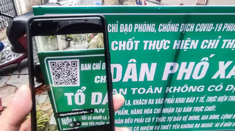 Hà Nội: Các chốt kiểm soát ở xã phường, khu đô thị... phải yêu cầu người ra vào quét mã QR khai báo y tế