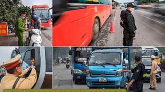 Xem 7 "Tổ liên quân" CATP Hà Nội đảm bảo an ninh trật tự, an toàn giao thông cửa ngõ Thủ đô