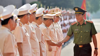 Bộ trưởng Lương Tam Quang chỉ đạo 4 định hướng lớn với Học viện Cảnh sát nhân dân trong năm học mới