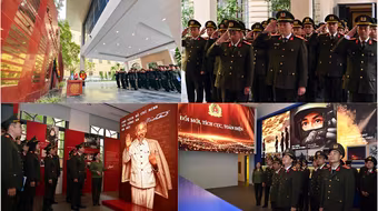 Phòng An ninh nội địa phát động thi đua "Ba nhất" ở địa chỉ đỏ đặc biệt của Công an Thủ đô