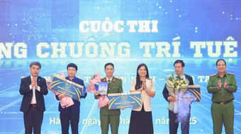 Sinh viên 3 trường thi tài “Rung chuông trí tuệ số” tại Học viện Cảnh sát nhân dân