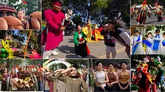 Sống lại cảm xúc "Thu Hà Nội - Mùa thu ký ức" với những hình ảnh văn hóa dịu dàng, tinh tế