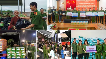 Học viện Cảnh sát Nhân dân tổ chức chuỗi hoạt động sẻ chia với đồng bào miền Trung, Tây Nguyên