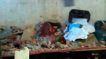 Sập nhà khiến một khách trọ tử vong khi đang ngủ