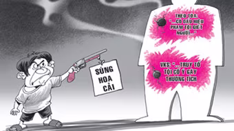 Cháu bé 4 tuổi dính 15 viên đạn hoa cải sau tiếng súng nổ