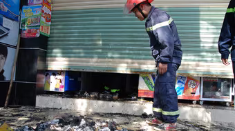 Cháy cửa hàng bách hóa tổng hợp, thiệt hại hàng trăm triệu đồng tại