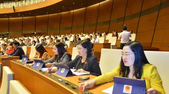 Tỷ lệ nữ đại biểu Quốc hội Việt Nam là 27,31%, cao hơn tỷ lệ chung thế giới