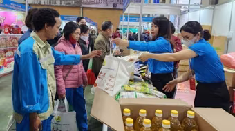 Hà Nội: Tổ chức hội chợ hàng Việt phục vụ công nhân lao động