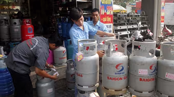 Giá gas giảm mạnh 