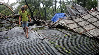 Bão mạnh tại Bangladesh, 23 người chết 