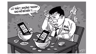 Nhà mạng khó “quét” rác