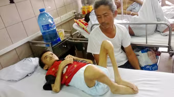 Bệnh nhân 26 tuổi nặng... 16 kg 