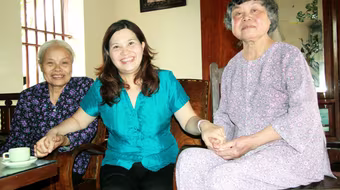 Ngôi nhà của hai người vợ liệt sỹ 