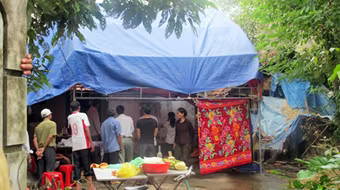 Lửa thiêu nhà 3 gian, một người chết cháy