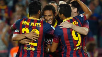 Neymar - Messi “song tấu”