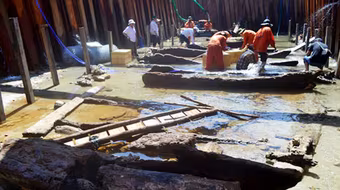 Hầu hết di tích khảo cổ đã bị xóa sổ