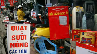 Thận trọng khi mua thiết bị sưởi 