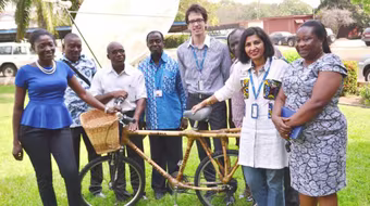 Độc đáo xe đạp tre 