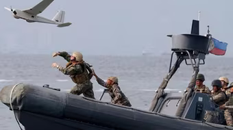 Mỹ, Philippines tập trận “chiến tranh trên biển”