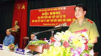 Lắng nghe, tiếp thu những kiến nghị của cử tri