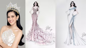 5 mẫu thiết kế trang phục dạ hội cho đại diện Việt Nam tại “Miss World 2021” 