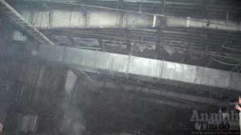 Ảnh độc cháy hàng nghìn m2 nhà kho trong KCN Quang Minh