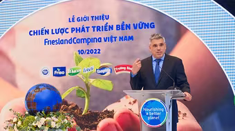 FrieslandCampina giới thiệu Chiến lược phát triển bền vững 'Chung tay nuôi dưỡng hành tinh của chúng ta'