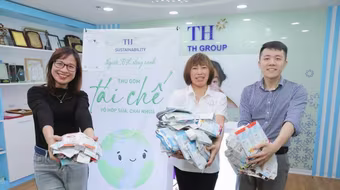 ‘Tập đoàn TH là doanh nghiệp Việt Nam nổi bật với cam kết, hành động mạnh mẽ trong giảm nhựa dùng một lần’