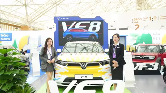 VinFast chinh phục người tham dự Tuần lễ Công nghiệp và Công nghệ Việt Nam 2025 bằng dải sản phẩm xe điện ấn tượng