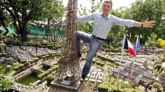 15 năm xây dựng... thành phố Paris trong vườn nhà